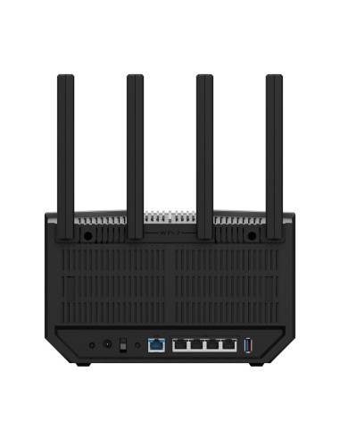 Asus Rt-Be92U Router Bezprzewodowy 10 Gigabit Ethernet Trójpasmowy (2,4 Ghz / 5 Ghz / 6 Ghz) Czarny
