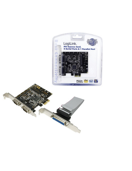 Logilink Pc0033 Adapter Wewnętrzny Równoległy, Seryjny