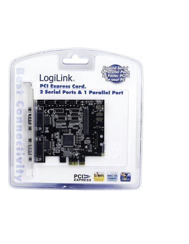Logilink Pc0033 Adapter Wewnętrzny Równoległy, Seryjny