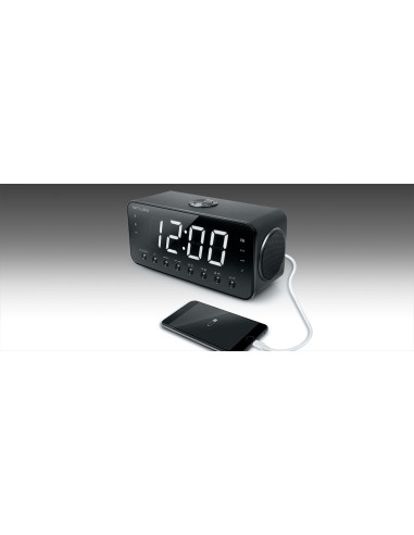 Muse M-192 Cr Zegar Cyfrowy Czarny