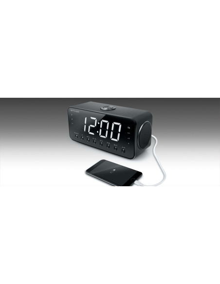 Muse M-192 Cr Zegar Cyfrowy Czarny