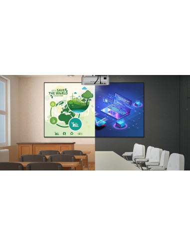 Optoma Eh401 Projektor Danych 4000 Ansi Lumenów Dlp 1080P (1920X1080) Kompatybilność 3D Biały