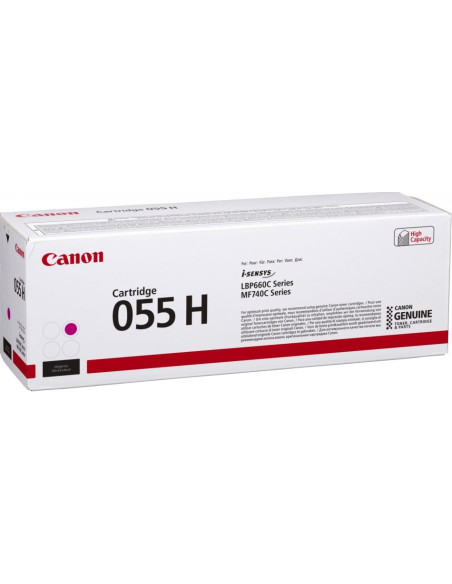 Canon 055H Kaseta Z Tonerem 1 Szt. Oryginalny Purpurowy