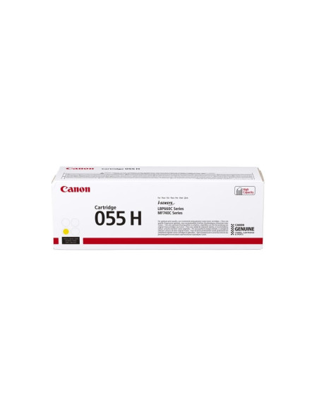 Canon 055H Kaseta Z Tonerem 1 Szt. Oryginalny Żółty