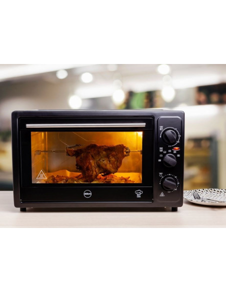 Piekarnik Eldom Pr500 (2000W  Kolor Czarny)