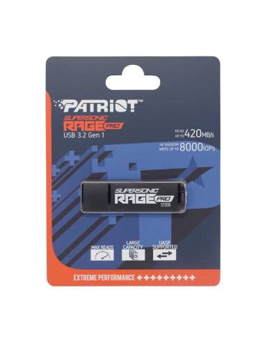 Patriot Rage Pro 420/400 Mb/S 512Gb Usb 3.2