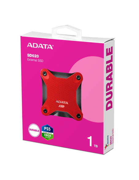 Adata Dysk Ssd Sd620 1Tb Red