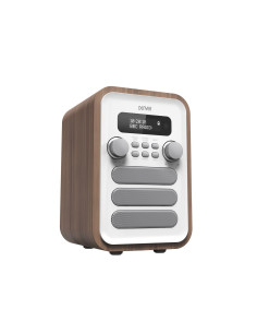 Radio Retro Dab+/Fm Denver Dab-48 Drewno+Biały Front