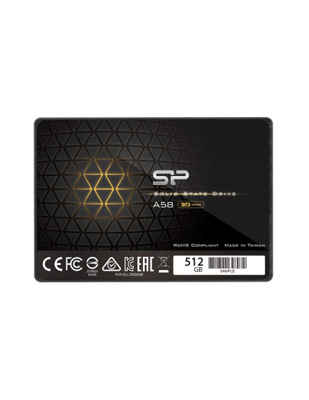 Ssd Silicon Power Ace A58 512Gb Sp512Gbss3A58A25 Bulk