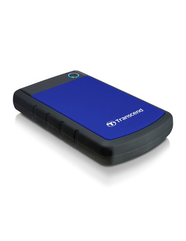 Transcend 2Tb Storejet 25H3 Zewnętrzny Dysk Twarde 2.5" Micro-Usb B 3.2 Gen 1 (3.1 Gen 1) Czarny, Niebieski