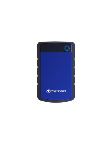 Transcend Storejet 25H3 Zewnętrzny Dysk Twarde 4 Tb 5400 Rpm 2.5" Usb 3.2 Gen 1 (3.1 Gen 1) Niebieski, Granatowy (Marynarski)