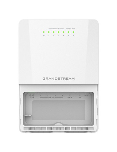 Grandstream Networks Gwn7710R Łącza Sieciowe Zarządzany L2 Gigabit Ethernet (10/100/1000) Obsługa Poe Biały