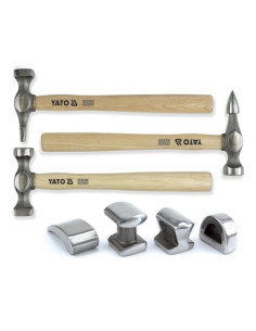Yato Zestaw Młotków  Blacharskich 7 El. 2
