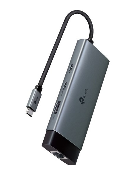 Hub Tp-Link Uh6120C 2Xusb-A 3.0, 1Xusb-C 3.0, 1Xusb-C Pd, Hdmi 4K, Rj45 Ge