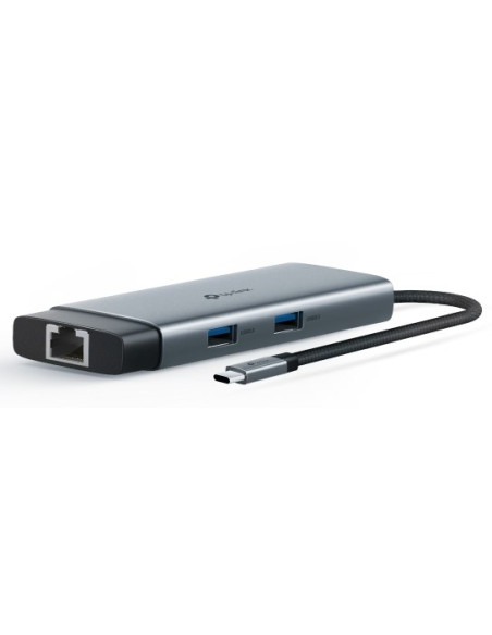 Hub Tp-Link Uh6120C 2Xusb-A 3.0, 1Xusb-C 3.0, 1Xusb-C Pd, Hdmi 4K, Rj45 Ge
