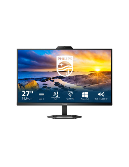 Philips 5000 Series 27E1N5600He/00 Monitor Komputerowy 68,6 Cm (27") 2560 X 1440 Px Quad Hd Lcd Czarny