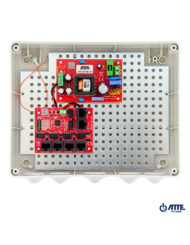 Zestaw Do 5 Kamer Ip Switch Poe 5P+1Up Atte Ip-5-11-L3