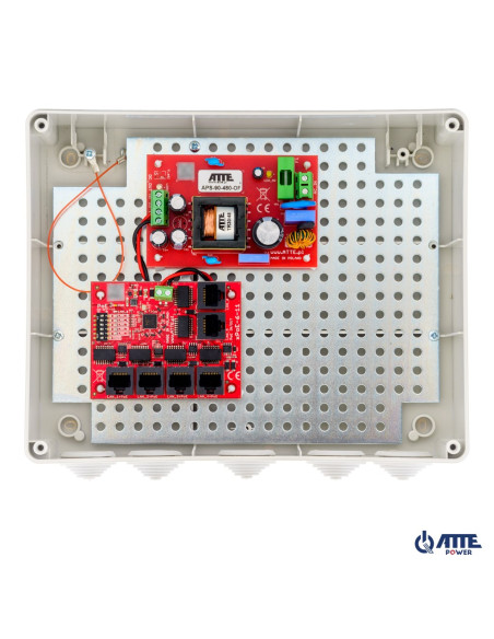 Zestaw Do 5 Kamer Ip Switch Poe 5P+1Up Atte Ip-5-11-L3