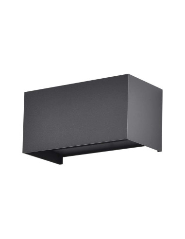 Oprawa Ścienna V-Tac 24W Led Góra Dół Ip65 Czarna Vt-8125-B-N 4000K 2720Lm