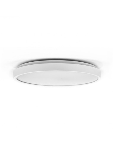 Plafon V-Tac 36W Led Okrągły 42Cm Natynkowy Pilot Czujnik Ruchu Ip44 Biały Vt-8630S 4000K 3820Lm