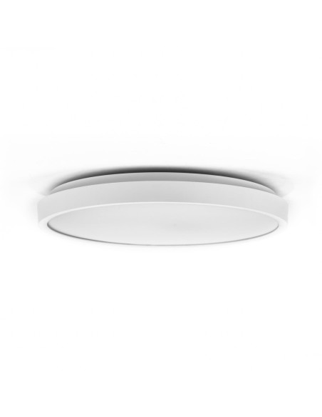 Plafon V-Tac 36W Led Okrągły 42Cm Natynkowy Pilot Czujnik Ruchu Ip44 Biały Vt-8630S 4000K 3820Lm