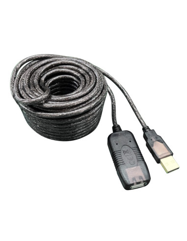 Techly Iusb-Rep10Ty Kabel Usb Usb 2.0 10 M Usb A Czarny