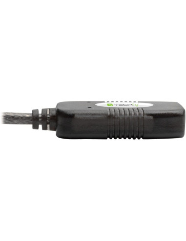 Techly Iusb-Rep10Ty Kabel Usb Usb 2.0 10 M Usb A Czarny