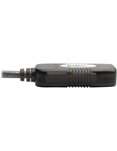 Techly Iusb-Rep10Ty Kabel Usb Usb 2.0 10 M Usb A Czarny