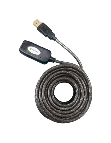 Techly Iusb-Rep10Ty Kabel Usb Usb 2.0 10 M Usb A Czarny