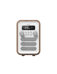 Radio Retro Dab+/Fm Denver Dab-48 Drewno+Biały Front 2