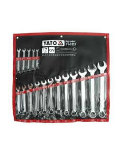 Klucze Płasko-Oczkowe 8-32 17Szt Yt-0363 Yato