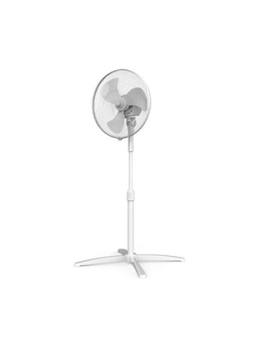 Midea | Fs40-21M | Wentylator Stojący | Biały | Średnica 40 Cm | Liczba Biegów: 3 | Oscylacja | 40 W | Nie