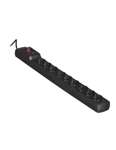 Listwa Przeciwprzepięciowa Activejet Acj Combo 9Gn 1,5M (9 X Ute  10 A  1,5M  Kolor Czarny)