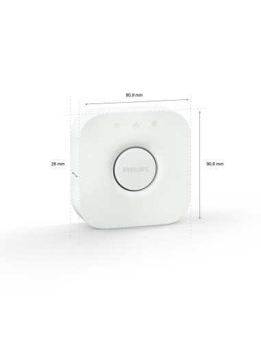 Mostek Hue Bridge Philips 929001180642 - Inteligentne Sterowanie Oświetleniem Smart Home Hue Bridge