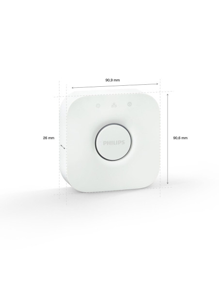 Mostek Hue Bridge Philips 929001180642 - Inteligentne Sterowanie Oświetleniem Smart Home Hue Bridge