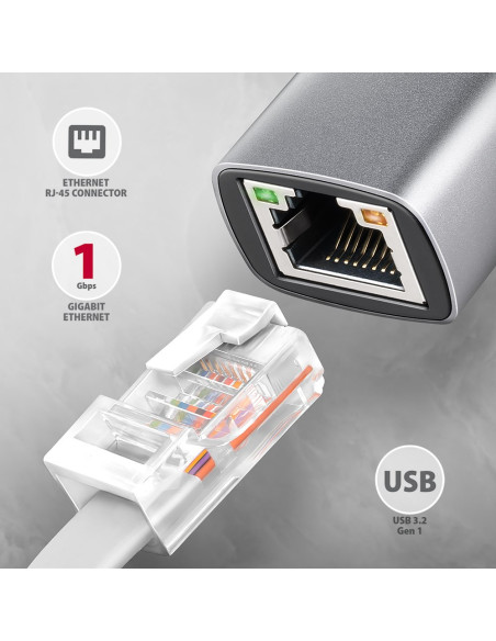 Axagon Ade-Txpd Stacja Dokująca Przewodowa Usb 3.2 Gen 1 (3.1 Gen 1) Type-C Szary