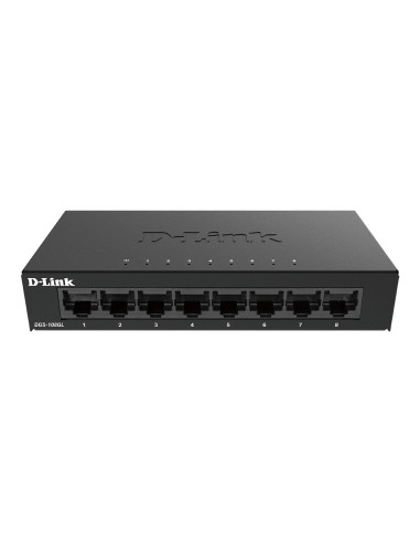 D-Link Dgs-108Gl/E 8-Port Gigabit Ethernet Metal Ho
