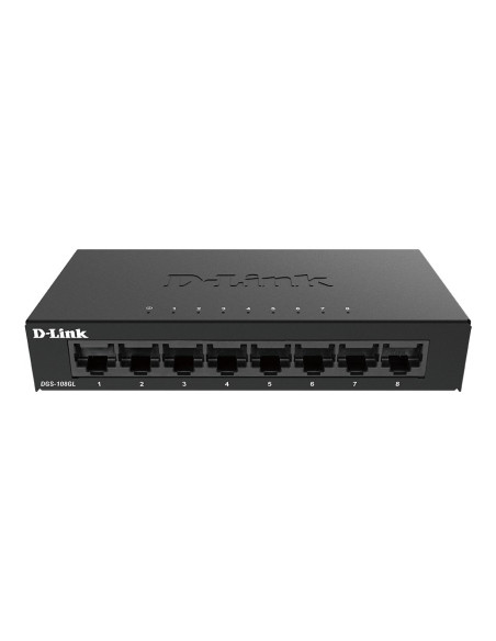 D-Link Dgs-108Gl/E 8-Port Gigabit Ethernet Metal Ho