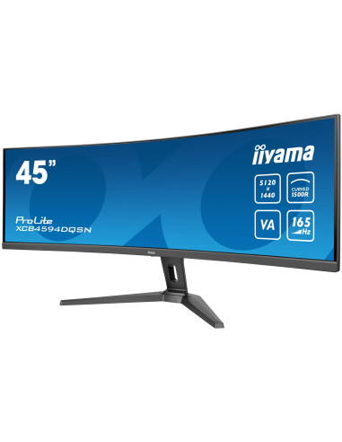 Iiyama G-Master 45"Lcd Curved Bus. Uwqhd Monitor Komputerowy 114,3 Cm (45") 5120 X 1440 Px Dual Qhd Led Czarny