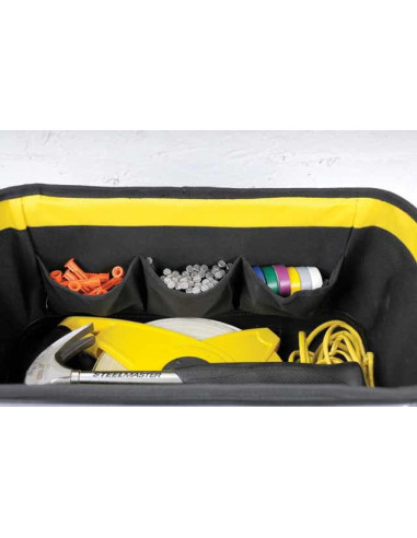 Stanley 1-96-193 Pudełko Na Narzędzia Plastik Czarny, Żółty