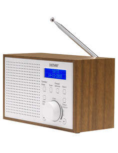 Kompaktowe Radio Dab+/Fm Denver Dab-46 Białe