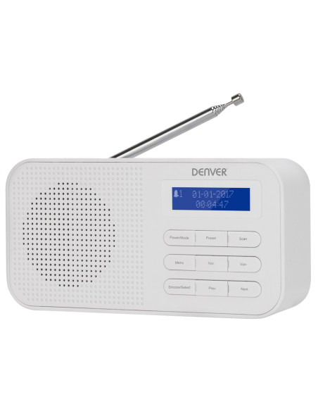 Denver Dab-42 Osobisty Cyfrowy Biały