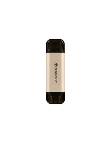 Transcend Jetflash 930C Pamięć Usb 128Gb Usb Type-A / Usb Type-C 3.2 Gen 1 (3.1 Gen 1) Złoto