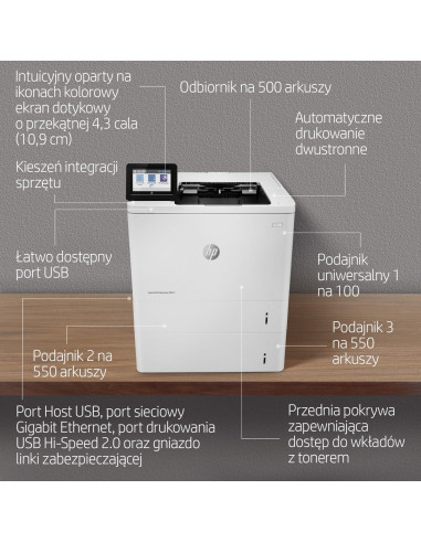 Hp Laserjet Enterprise M612Dn, Drukowanie, Drukowanie Dwustronne