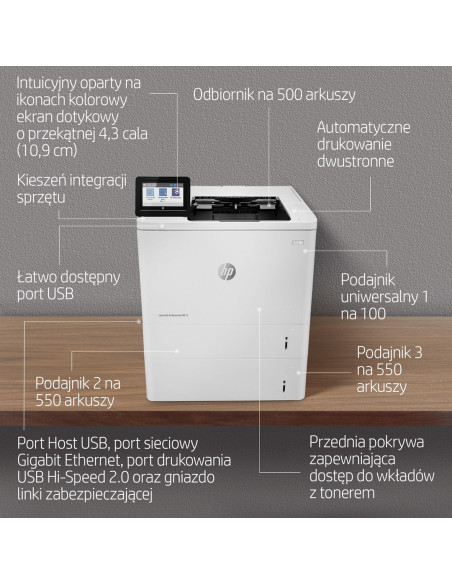 Hp Laserjet Enterprise M612Dn, Drukowanie, Drukowanie Dwustronne