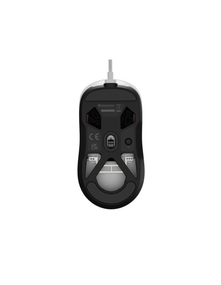 Genesis Krypton 660 Myszka Gaming Oburęczny Usb Typu-A Optyczny 12000 Dpi