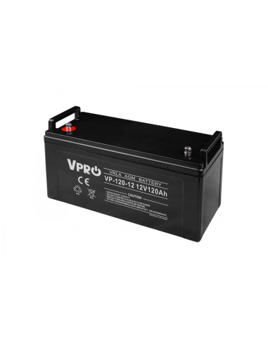 Akumulator Volt Polska Agm Vpro 12V 120Ah Vrla Bezobsługowy