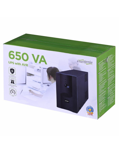 Zasilacz Awaryjny Ups Energenie Power Cube Ups-Pc-652A (Desktop, Twr  650Va)