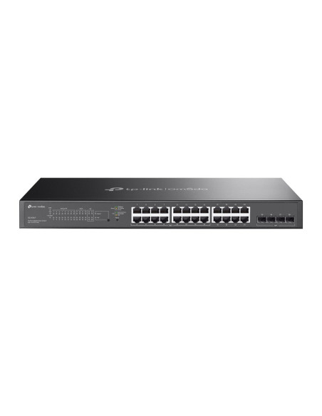 Tp-Link Omada Sg2428Lp Łącza Sieciowe Zarządzany L2/L2+ Gigabit Ethernet (10/100/1000) Obsługa Poe Szary