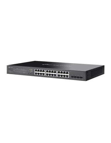 Tp-Link Omada Sg2428Lp Łącza Sieciowe Zarządzany L2/L2+ Gigabit Ethernet (10/100/1000) Obsługa Poe Szary